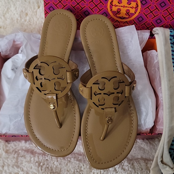 Tory Burch Shoes - Tory Burch Miller Sandals  Sand
